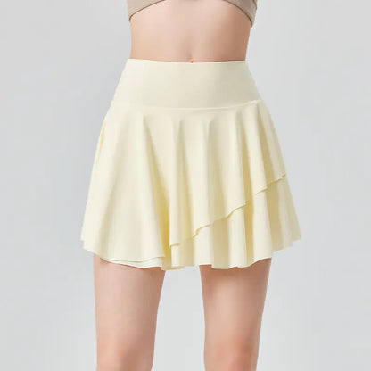 Falda deportiva de secado rápido, anti-transpiración, para golf y tenis