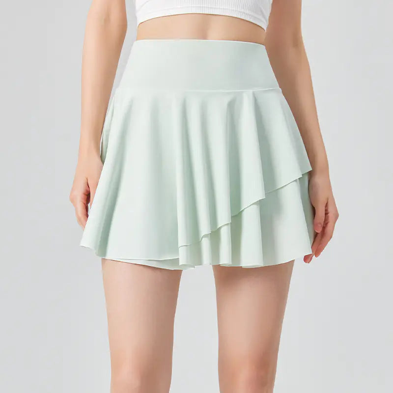 Falda deportiva de secado rápido, anti-transpiración, para golf y tenis