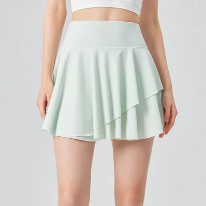 Falda deportiva de secado rápido, anti-transpiración, para golf y tenis