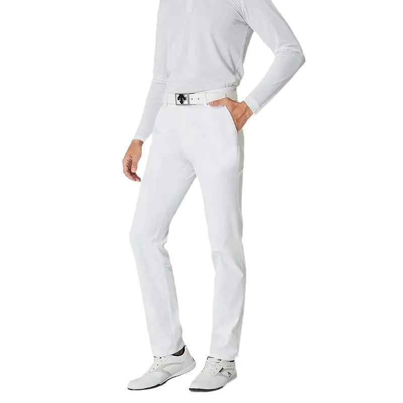 Pantalones de golf para hombre, corte ajustado - Transpirables y de secado rápido para exteriores